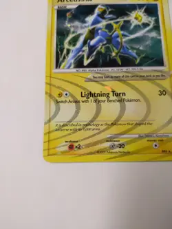 Arceus AR6 - Pokemon Arceus (2009) Holo NM - Image 4
