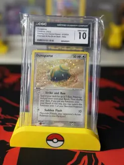 Japanese Dunsparce 015/034 TCG Classic Holo Pokemon CGC 10 - Image 1