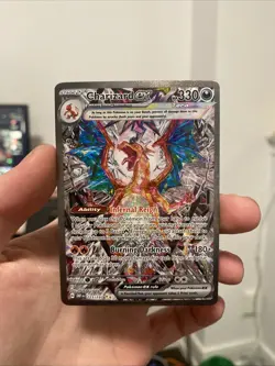 Charizard ex 223/197 Pokemon Obsidian Flames Special Illustration Rare NM 2023 - Image 1