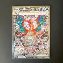 Charizard ex 223/197 Special Illustration Rare Obsidian Flames Pokemon Near Mint - Image 1