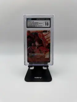 One Piece Monkey D. Luffy CGC 10 Awakening of the New Era Super Rare ST01-012 - Image 1