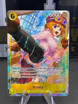 Koala (ALT ART Parallel) OP09-103 SR One Piece Emperors in the New Work English - Image 1