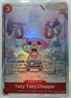 One Piece Two Legends Tony Tony Chopper OP08-007 Parallel Alternate Alt Art NM - Image 1