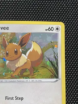 Eevee SWSH095 SWSH: Sword & Shield Promo Cards Holo PTCG LP/NM - Image 3
