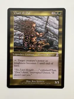 Vhati il-Dal Retro Frame MTG Magic the Gathering Card NM Near Mint Time Spiral - Image 1