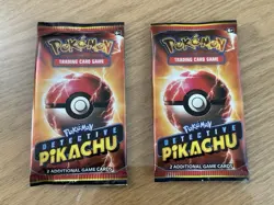 Pokemon Detective Pikachu Movie 2-Card Booster Pack (x2) Factory Sealed - Image 2
