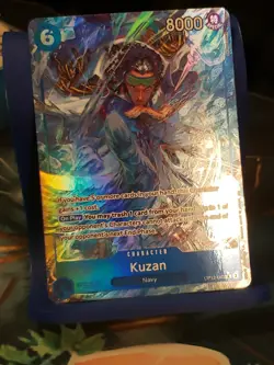 Kuzan OP12-043 Alt Art One Piece Card Game Legacy of the Master, NM/M Condition - Image 3