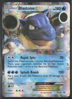 Blastoise EX - Promo XY Promos XY30 NM Pokemon Card - Image 1