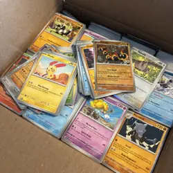 Bulk Lot 2500+ Pokemon Cards SV-PFL Silver Border Common Uncommon Rare Foil Mix - Image 3
