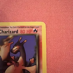 Pokemon Dark Charizard TCG Team Rocket WOTC Vintage, Non-Holo Rare Card 21/82 - Image 4