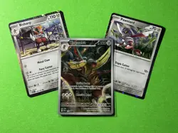 Pokemon TCG - SV: Shrouded Fable - Kingambit 3 Card Set - Black Star Promo 130 - Image 1