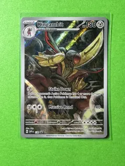 Pokemon TCG - SV: Shrouded Fable - Kingambit 3 Card Set - Black Star Promo 130 - Image 2
