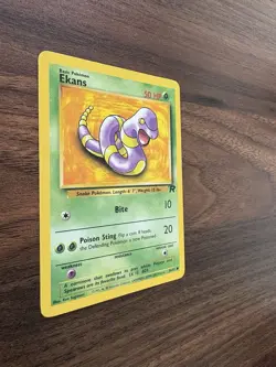 Pokemon Card Team Rocket Ekans 56/82 LP - Image 3