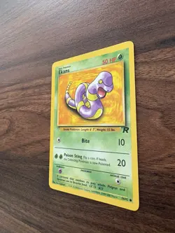 Pokemon Card Team Rocket Ekans 56/82 LP - Image 4