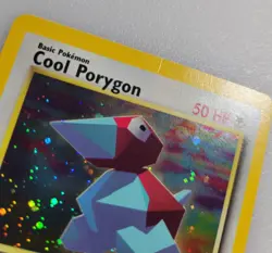 Cool Porygon 15/53 Pokemon Wotc Promo Holo (Damage Shown In Pics On Top Of Card) - Image 2