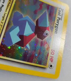 Cool Porygon 15/53 Pokemon Wotc Promo Holo (Damage Shown In Pics On Top Of Card) - Image 3