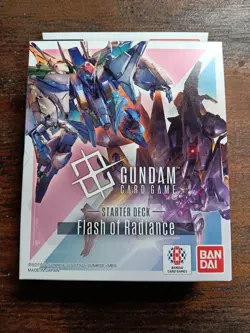 Gundam Card Game ENG Starter Decks ST07 Celestial Drive + ST08 Flash of Radiance - Image 2