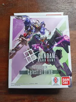 Gundam Card Game ENG Starter Decks ST07 Celestial Drive + ST08 Flash of Radiance - Image 3