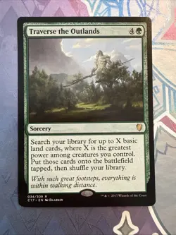 Traverse the Outlands MTG Commander 2017 Regular LP - Image 1