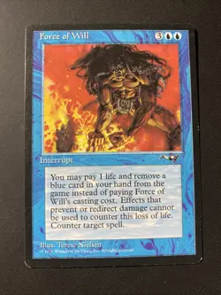 Force of Will - Alliances - Near Mint/NM | MTG - Image 1