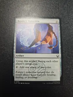 MISPRINT Bender's Waterskin 255 MTG The Last Airbender Common Back Error - Image 1