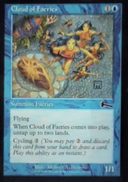 Cloud of Faeries - Urza's Legacy: #29, Magic: The Gathering Lp R96 - Image 1