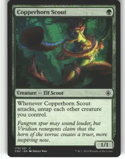 Copperhorn Scout - Conspiracy: Take the Crown - MTG - Common - #179 - NM - Image 1
