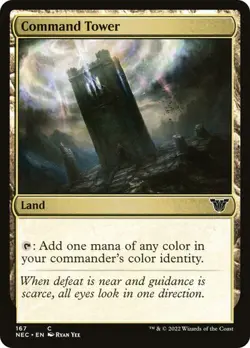 Command Tower - NEC - Common - MTG Magic Pack fresh - Image 1
