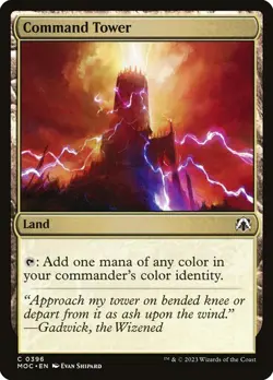 Command Tower - MOC - Common - MTG Magic Pack fresh - Image 1