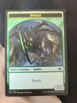 Soldier Token Spider MTG MH1 Magic The Gathering 2019 Never Played MINT - Image 1
