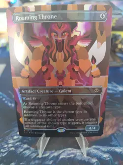 Roaming Throne (Borderless) The Lost Caverns of Ixalan Foil - Image 1