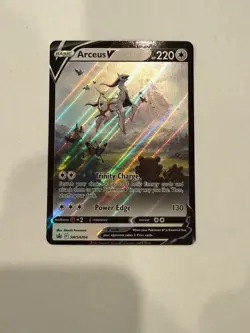 Pokemon Sword & Shield Arceus V SWSH204 Black Star Promo NM - Image 1