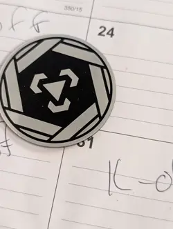 Pokemon TCG Metal Energy Type Jumbo Coin 151 Tins - Image 1