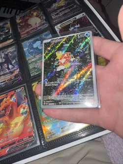 Pokemon TCG Magikarp Scarlet & Violet Paldea Evolved Holo Card 203/193 - Image 3