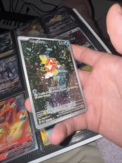 Pokemon TCG Magikarp Scarlet & Violet Paldea Evolved Holo Card 203/193 - Image 4