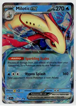 Milotic ex #042/191 - Surging Sparks Double Rare Pokemon Holo - NM - Image 1