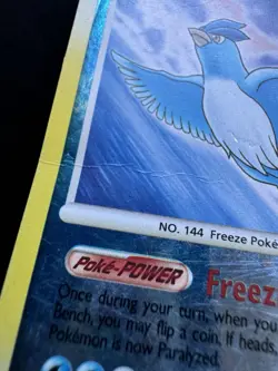 Articuno - Majestic Dawn 1/100 Rare Reverse-Holo Pokemon TCG - DMG - Image 2