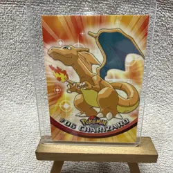 1999 Topps Pokemon Charizard - #06 - Non-Holo - TV Series Edition Black Logo - Image 1