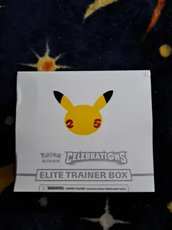 Pokemon 25th Anniversary Celebrations Elite Trainer Box ETB - Image 1