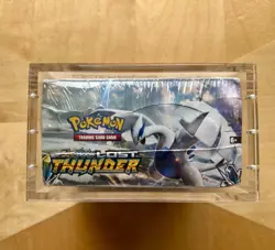 Pokemon 2018 SUN & MOON LOST THUNDER Booster Box Factory Sealed + Acrylic Case - Image 5