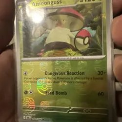 Amoonguss Masterball Pattern 011/086 SV: Black Bolt Uncommon - NM - Image 2