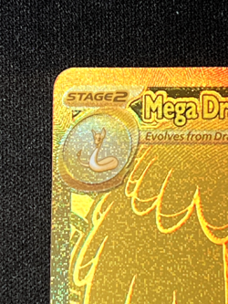 POKEMON TCG: MEGA DRAGONITE EX 295/217 GOLD HYPER RARE ASCENDED HERO'S - Image 3