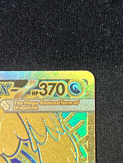 POKEMON TCG: MEGA DRAGONITE EX 295/217 GOLD HYPER RARE ASCENDED HERO'S - Image 4