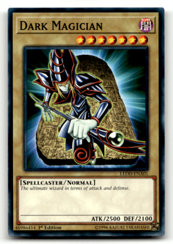 Dark Magician LEDD-ENA01 1st Edition Common Legendary Dragon Decks LP - Image 1