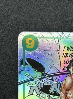 One Piece TCG Roronoa Zoro CCG OP06-118 Manga Art English - Image 3
