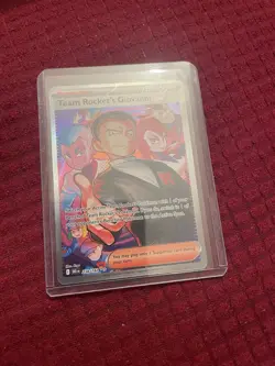 Pokemon Team Rockets Giovanni 238/182 Special Illustration Rare Destined Rivals - Image 1