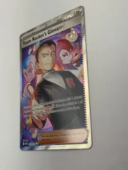 Pokemon Team Rockets Giovanni 238/182 Special Illustration Rare Destined Rivals - Image 2