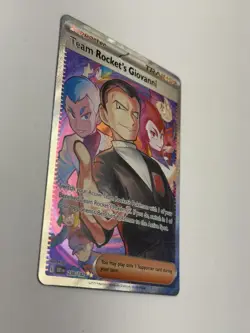Pokemon Team Rockets Giovanni 238/182 Special Illustration Rare Destined Rivals - Image 3