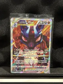 (SEALED) Lucario VSTAR SWSH291 Black Star Promo - Crown Zenith ETB Pokemon TCG - Image 1
