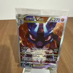 Lucario VSTAR SWSH291 Crown Zenith ETB Black Star Promo Pokemon TCG Card Sealed - Image 3